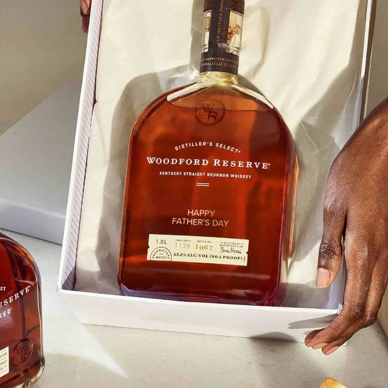 Woodford Reserve Bourbon Fathers Day Engraved 